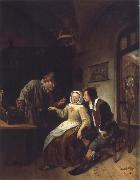 Jan Steen Two choices oil painting artist
